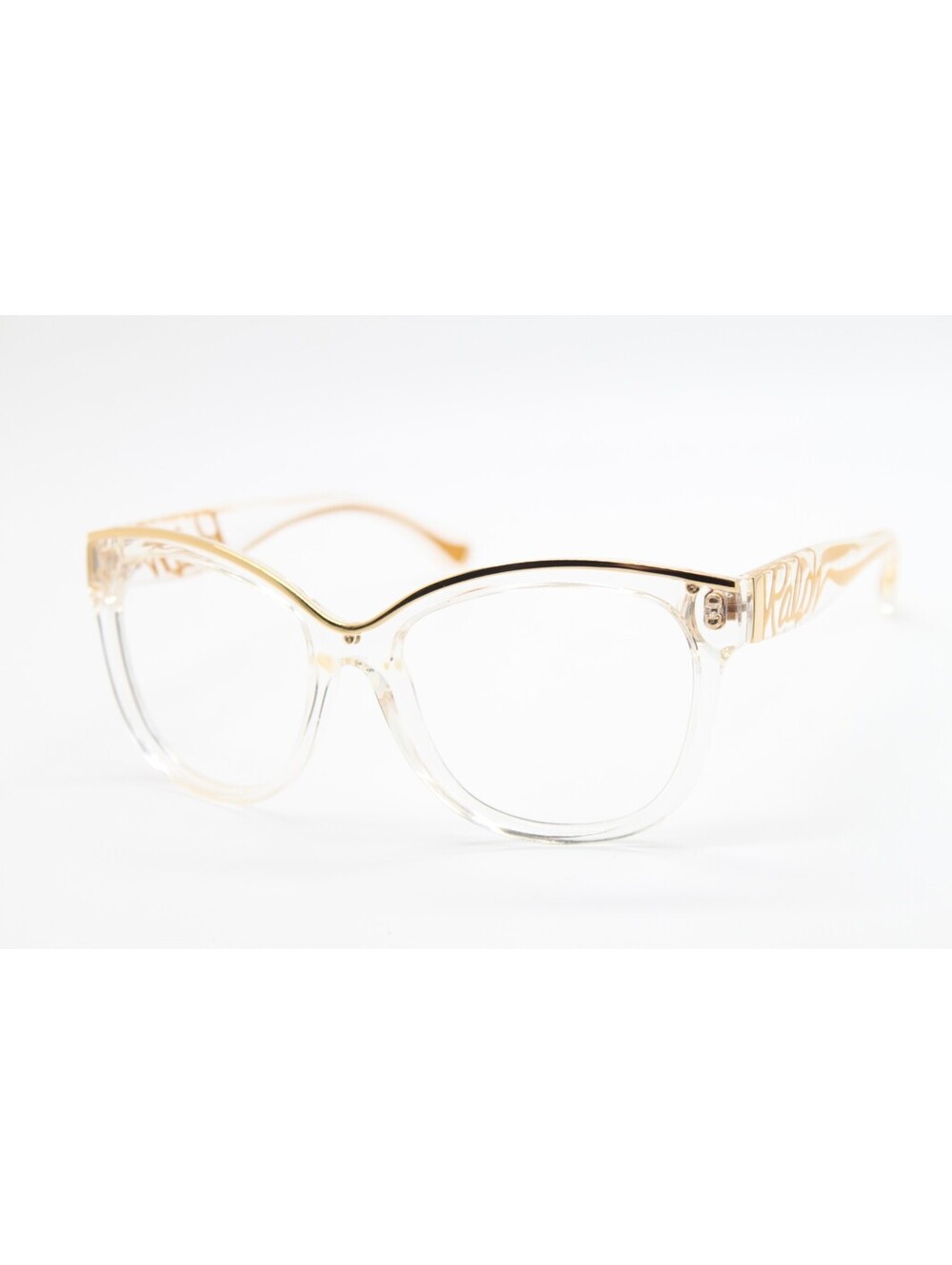 NEW RALPH LAUREN RA 5178 591/28 TRANSPARENT GOLD AUTHENTIC EYEGLASSES 56-16